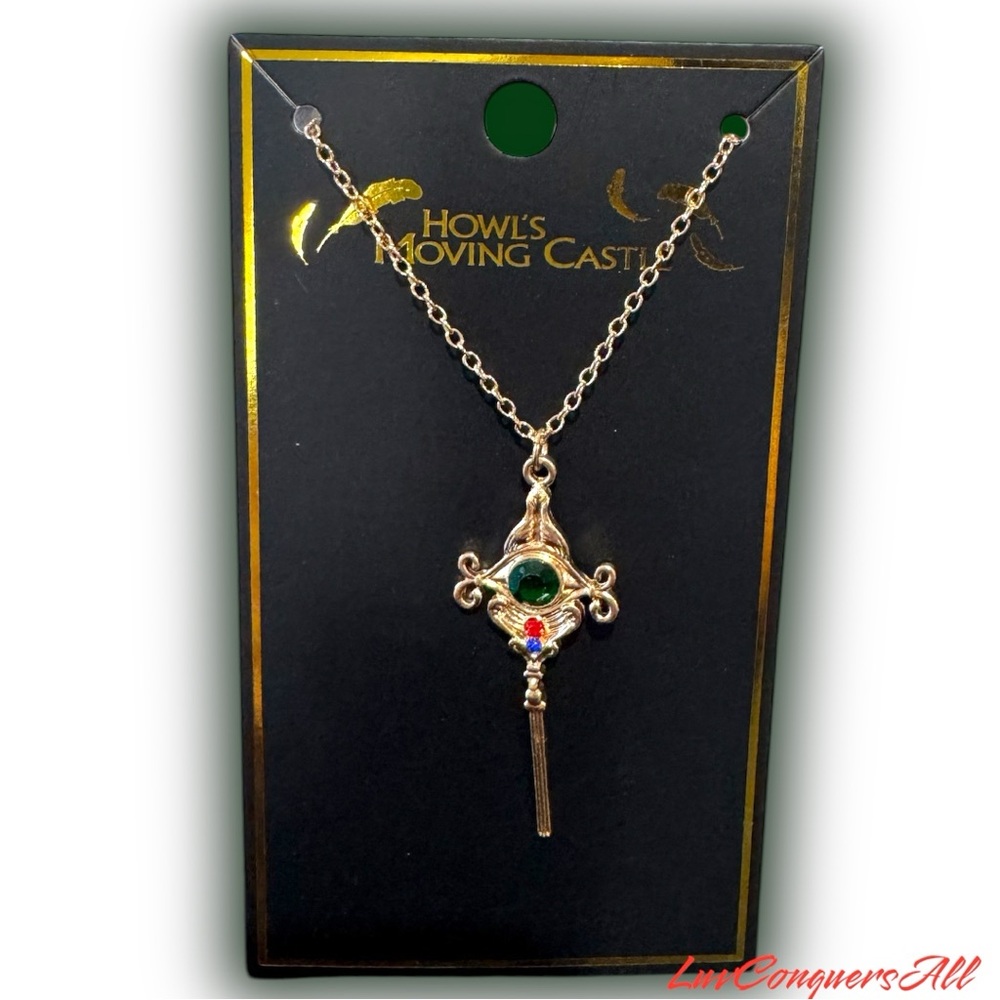 Studio Ghibli Howl's Moving Castle Scepter Necklace